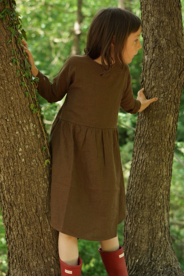 Nathalie Dress - Brown