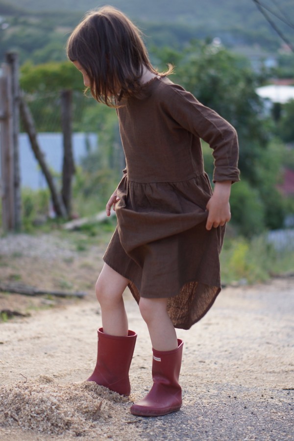 Nathalie Dress - Brown