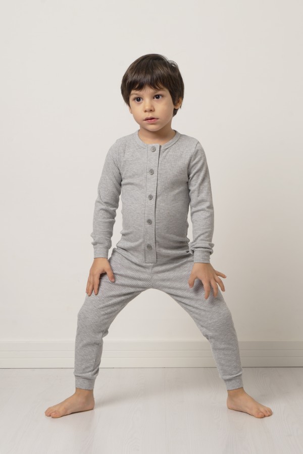 Oscar Onesie - Gray