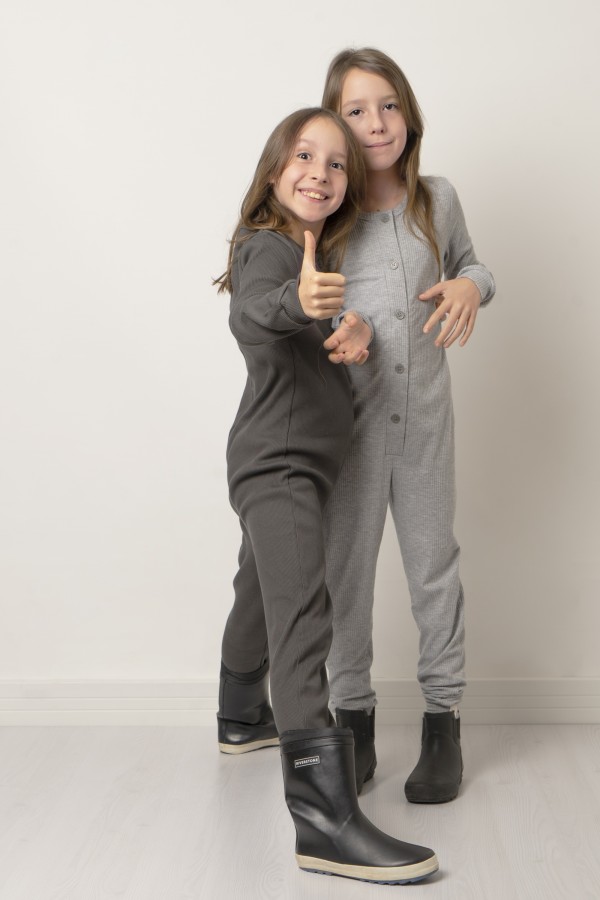 Oscar Onesie - Gray