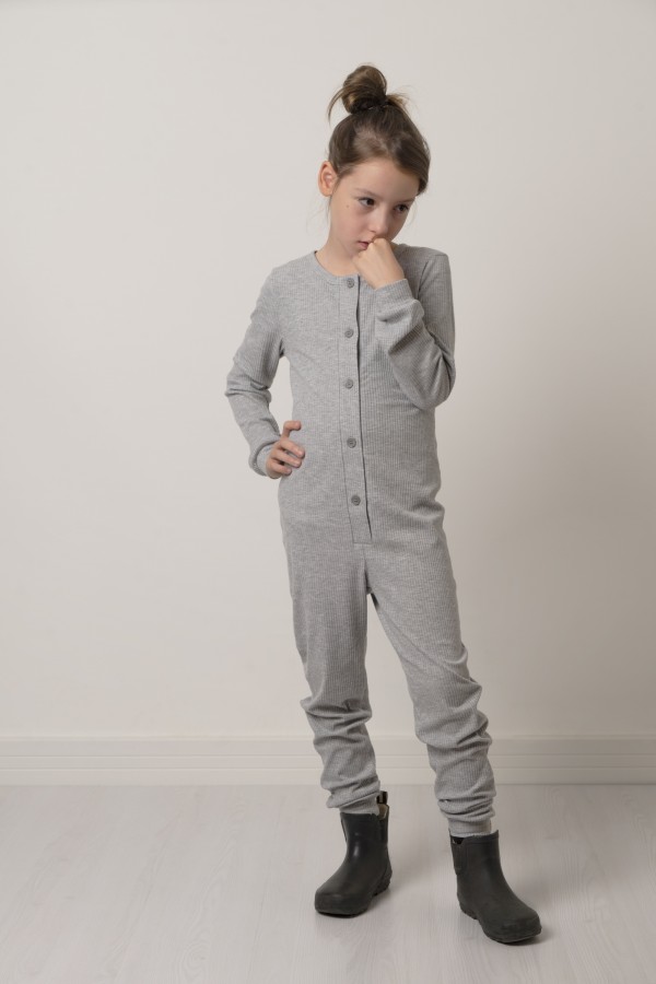 Oscar Onesie - Gray