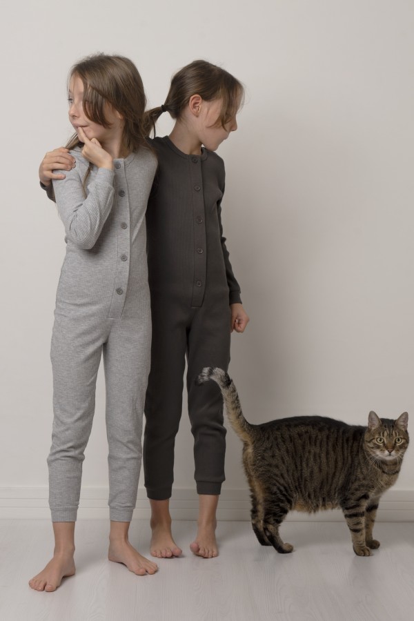 Oscar Onesie - Gray