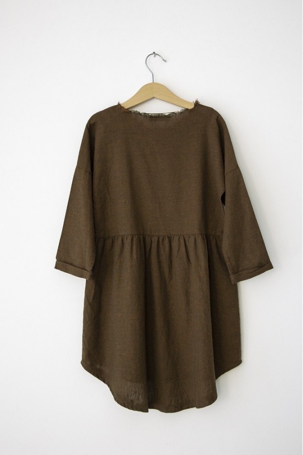 Nathalie Dress - Brown