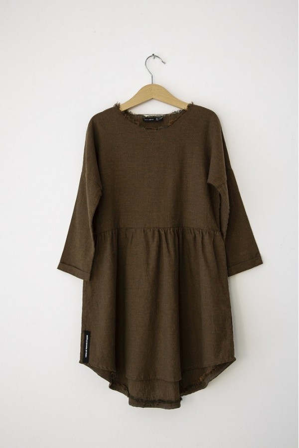 Nathalie Dress - Brown